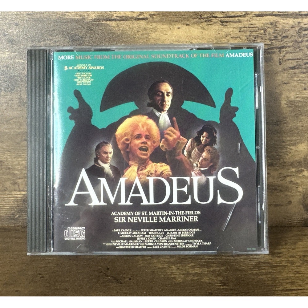 Amadeus More Music from the Original Soundtrack of the Film Amadeus Audio Cd